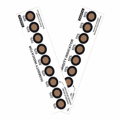 9-bodová karta indikátora vlhkosti bez obsahu kobaltu